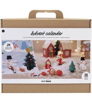 Set creativ - Calendar Advent - Modelare - Seturi Crăciun