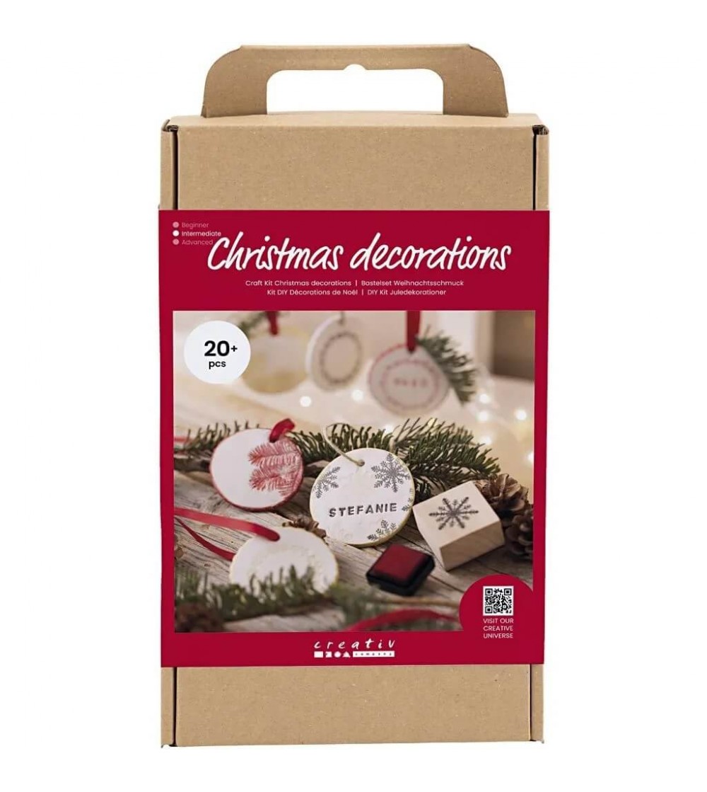 Kit Craft Decorațiuni de Crăciun cu Lut cu auto-întărire - Seturi Crăciun