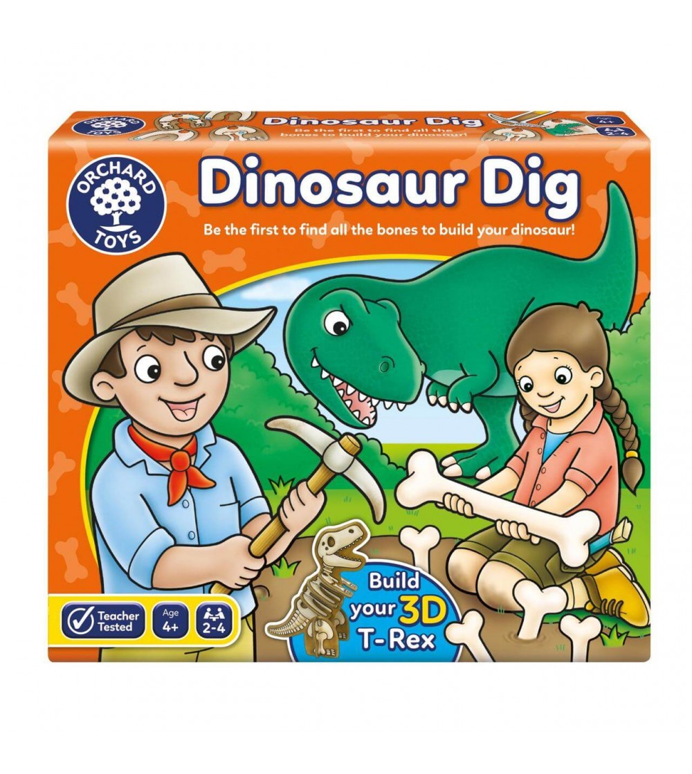Joc educativ Descoperirea Dinozaurilor DINOSAUR DIG - Jocuri de observație și atenție Joc educativ Descoperirea Dinozaurilor DINOSAUR DIG - Jocuri de observație și atenție