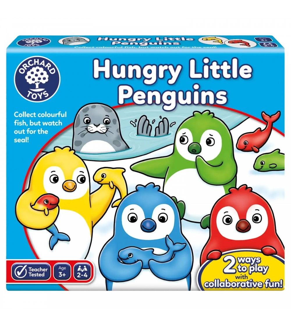 Joc de societate Pinguini Mici si Flamanzi, Hungry Little Penguins - Jocuri de observație și atenție
