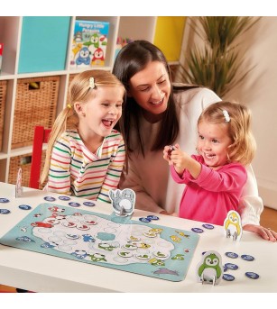 Joc de societate Pinguini Mici si Flamanzi, Hungry Little Penguins - Jocuri de observație și atenție