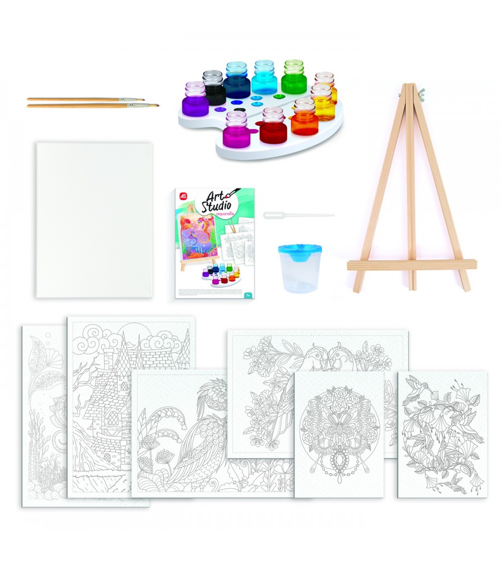 Atelierul de pictura Art Studio Aquarelle - Seturi cu pictura
