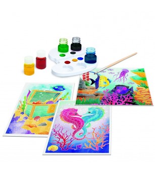 Atelier de pictura aquarelle fundul marii - Seturi de pictura și desenat