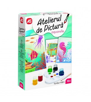 Atelier de pictura aquarelle fundul marii - Seturi de pictura și desenat
