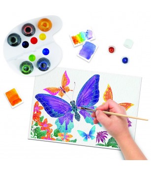 Atelier de pictura aquarelle natura - Seturi de pictura și desenat