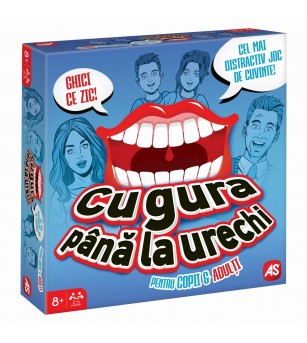 Joc Cu gura pana la urechi pentru adulti si copii - Jocuri de masă
