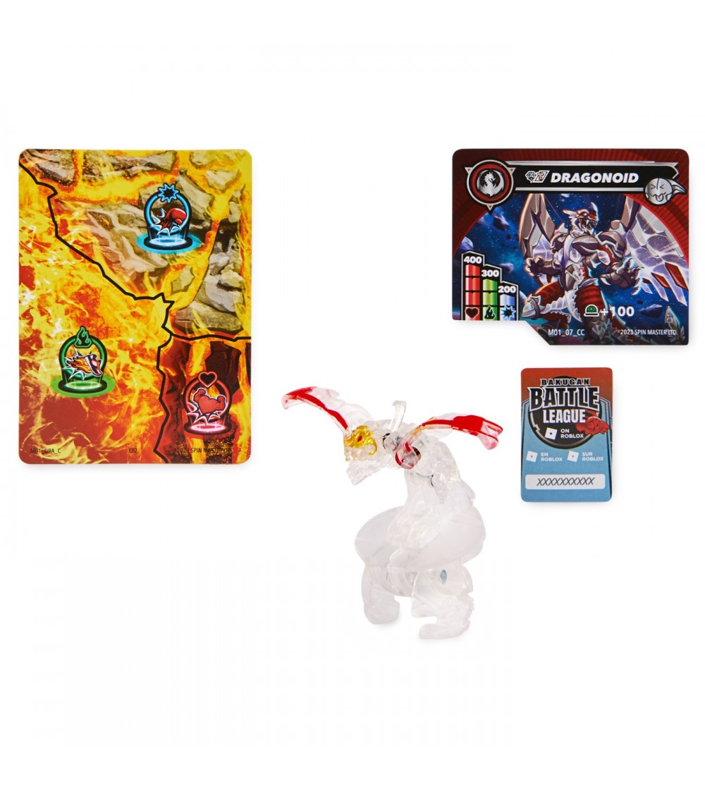 Bakugan pachet de baza Titanium Dragonoid alb - Bakugan Bakugan pachet de baza Titanium Dragonoid alb - Bakugan