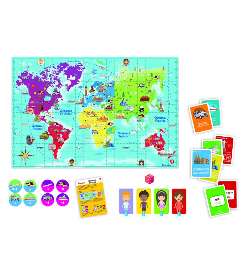 Agerino cunosc lumea - Cadouri școală și grădiniță