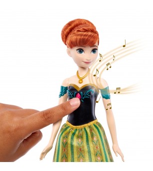 Disney Frozen papusa Anna cantareata - Jucării cu prințese Disney Frozen papusa Anna cantareata - Jucării cu prințese