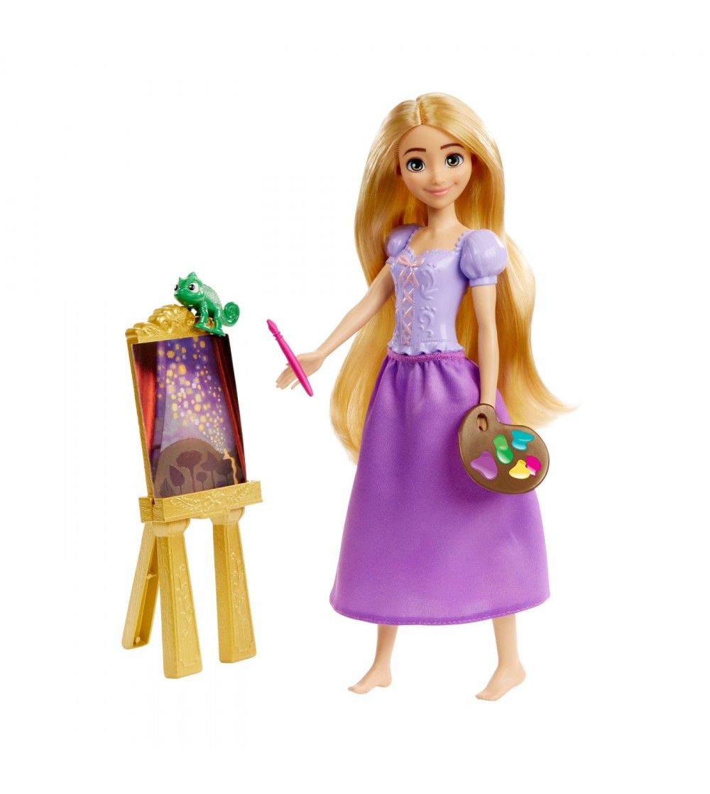 Disney Princess papusa Rapunzel pictorita - Jucării cu prințese