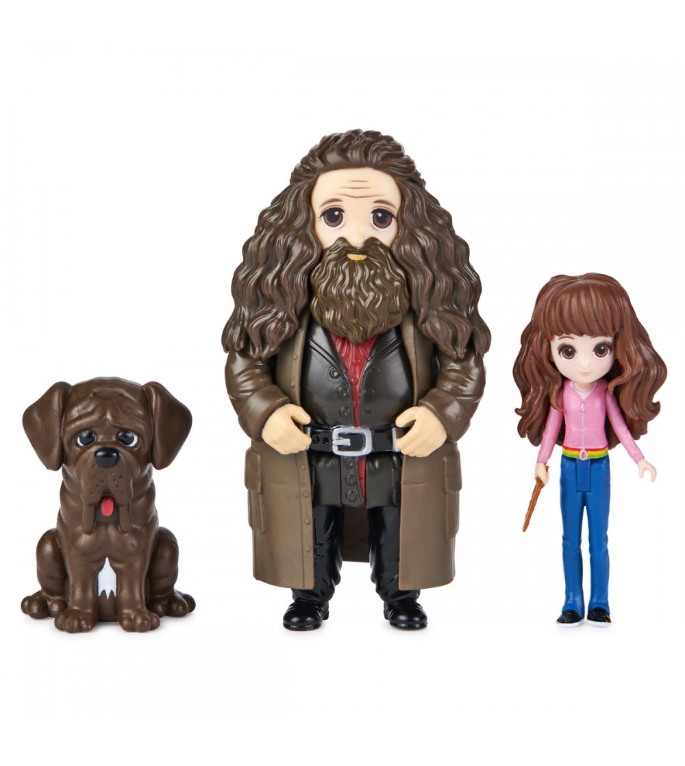Harry Potter set 2 figurine Rubeus Hagrid si Hermione Granger - Jucării cu Harry Potter