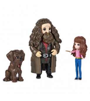 Harry Potter set 2 figurine Rubeus Hagrid si Hermione Granger - Jucării cu Harry Potter