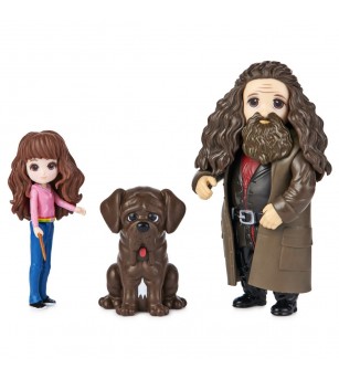 Harry Potter set 2 figurine Rubeus Hagrid si Hermione Granger - Jucării cu Harry Potter