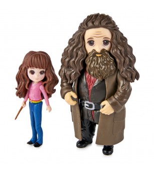 Harry Potter set 2 figurine Rubeus Hagrid si Hermione Granger - Jucării cu Harry Potter