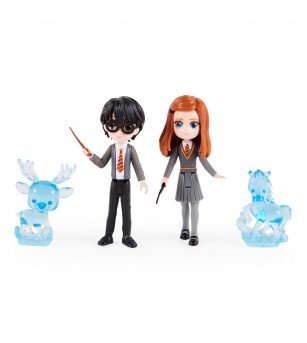 Harry Potter Wizarding world magical minis set 2 figurine Harry Potter si Ginny Weasley - Jucării cu Harry Potter