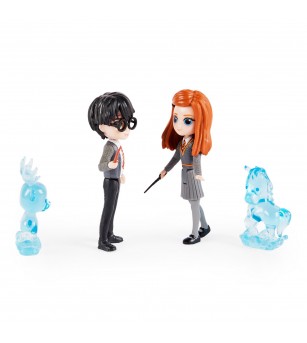 Harry Potter Wizarding world magical minis set 2 figurine Harry Potter si Ginny Weasley - Jucării cu Harry Potter