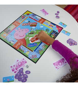 Monopoly junior Peppa Pig - Jocuri de masă