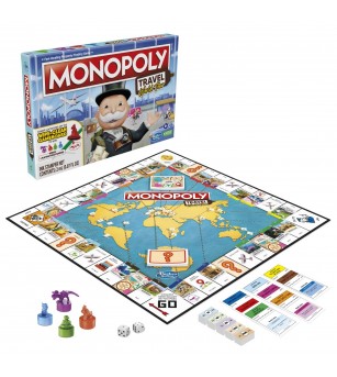 Joc Monopoly - Calatoreste in jurul lumii - Jocuri de masă