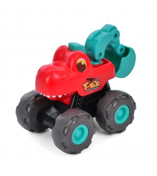 Set vehicule dinozauri cu sistem pull-back - Vehicule de jucărie