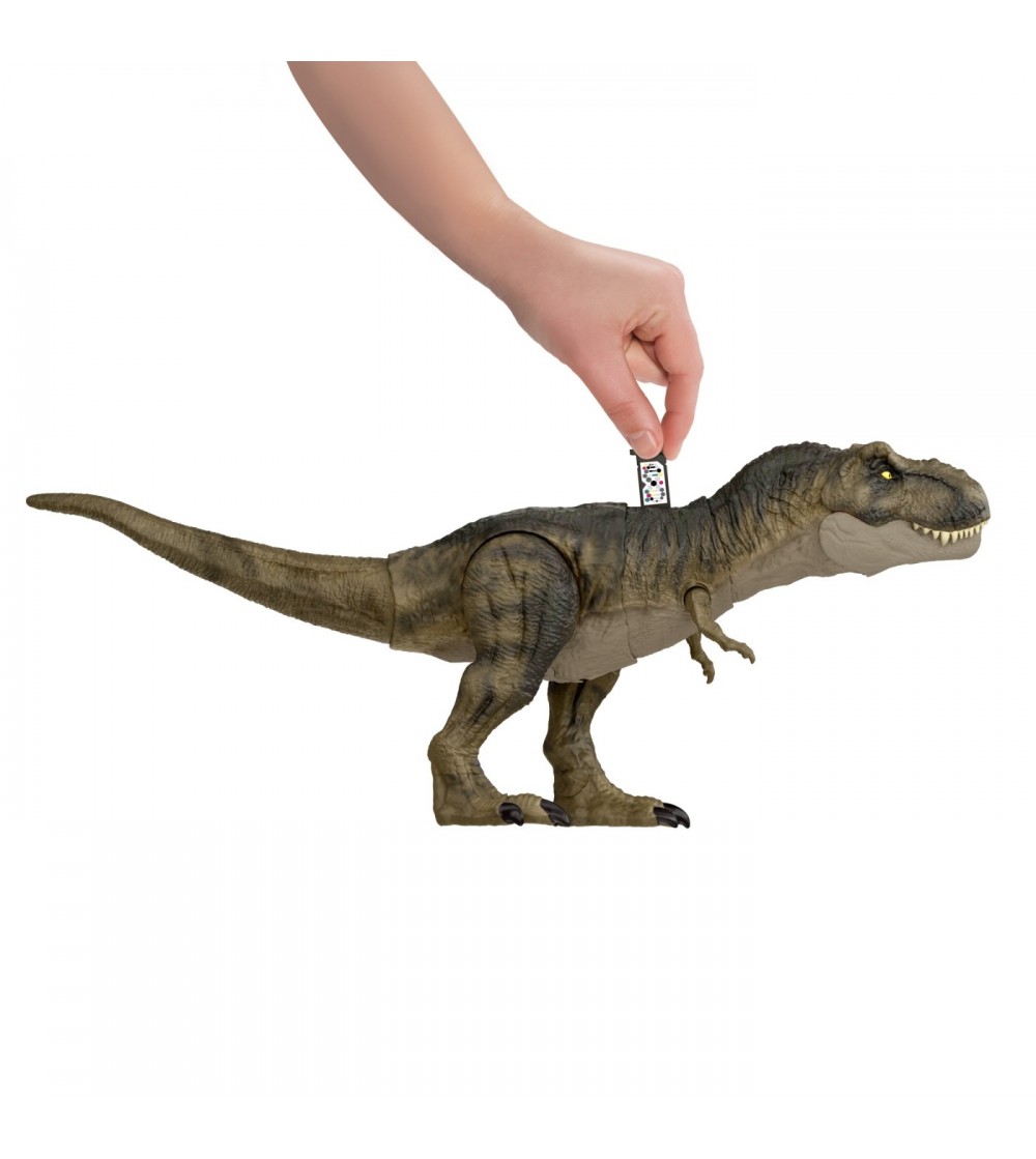 Figurina Jurassic World - Thrash N Devour, Dinozaur Tyrannosaurus Rex - Jucării cu dinozauri Figurina Jurassic World - Thrash N Devour, Dinozaur Tyrannosaurus Rex - Jucării cu dinozauri
