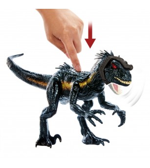 Figurina Jurassic World Track N Attack - Dino Trackers, Dinozaur Indoraptor - Jucării cu dinozauri