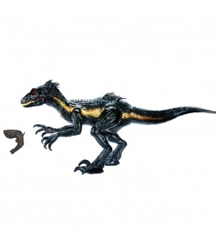 Figurina Jurassic World Track N Attack - Dino Trackers, Dinozaur Indoraptor - Jucării cu dinozauri