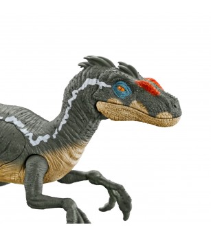 Figurina Jurassic World Epic Attack - Dinozaur Velociraptor - Jucării cu dinozauri