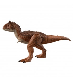 Figurina Jurassic World Epic Attack - Battle Chompin, Dinozaur Carnotaurus - Jucării cu dinozauri