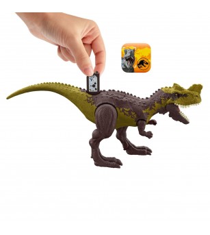 Figurina Jurassic World Dino Trackers - Strike Attack, Dinozaur Genyodectes Serus - Jucării cu dinozauri