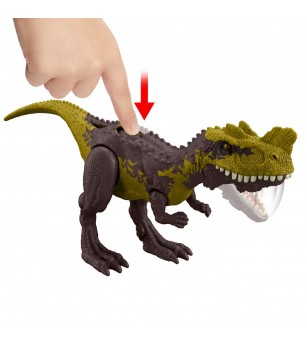 Figurina Jurassic World Dino Trackers - Strike Attack, Dinozaur Genyodectes Serus - Jucării cu dinozauri