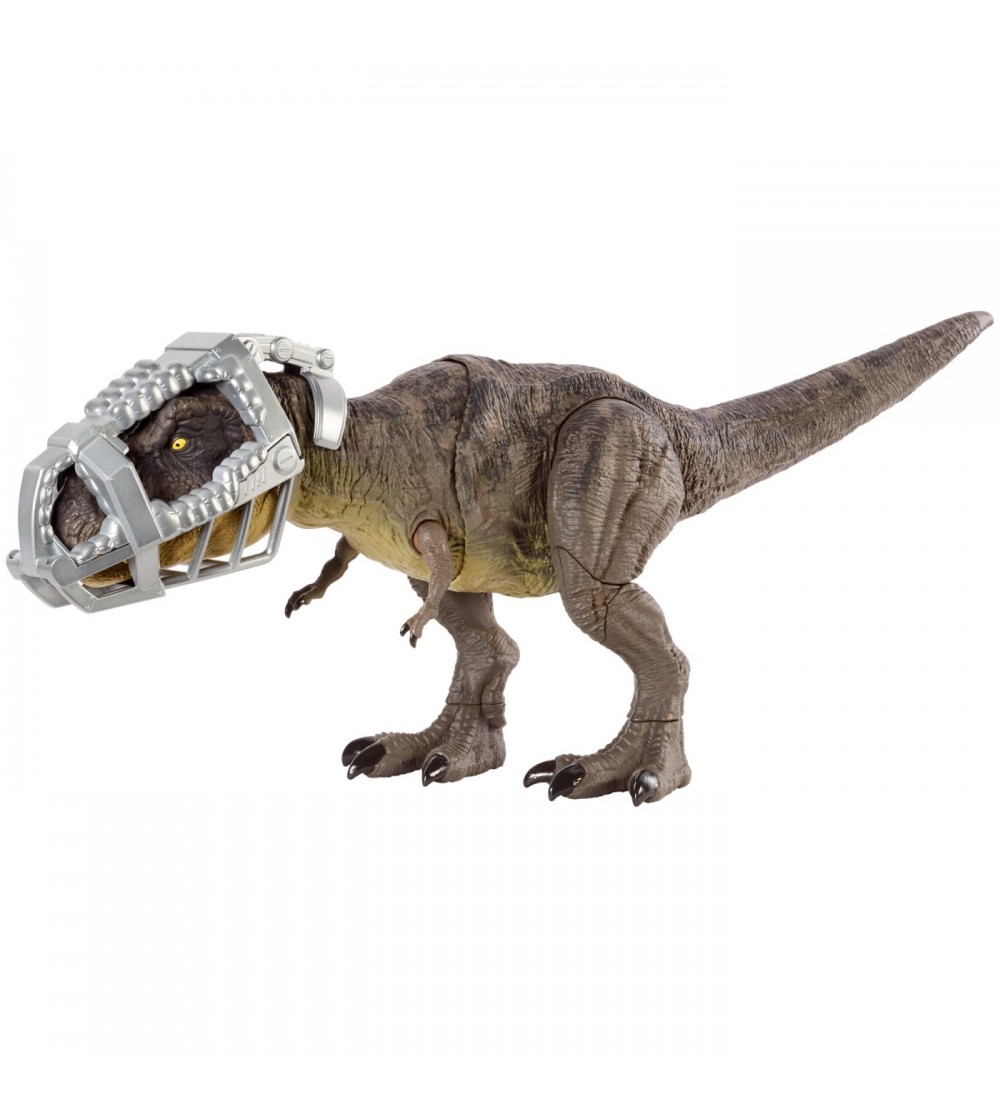 Figurina Jurassic World Dino Escape - Stomp 'N Escape, Tyrannosaurus Rex - Jucării cu dinozauri