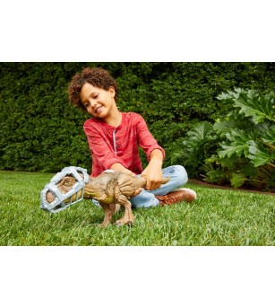Figurina Jurassic World Dino Escape - Stomp 'N Escape, Tyrannosaurus Rex - Jucării cu dinozauri