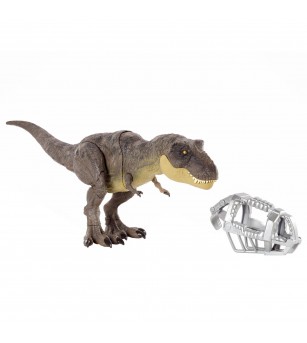 Figurina Jurassic World Dino Escape - Stomp 'N Escape, Tyrannosaurus Rex - Jucării cu dinozauri
