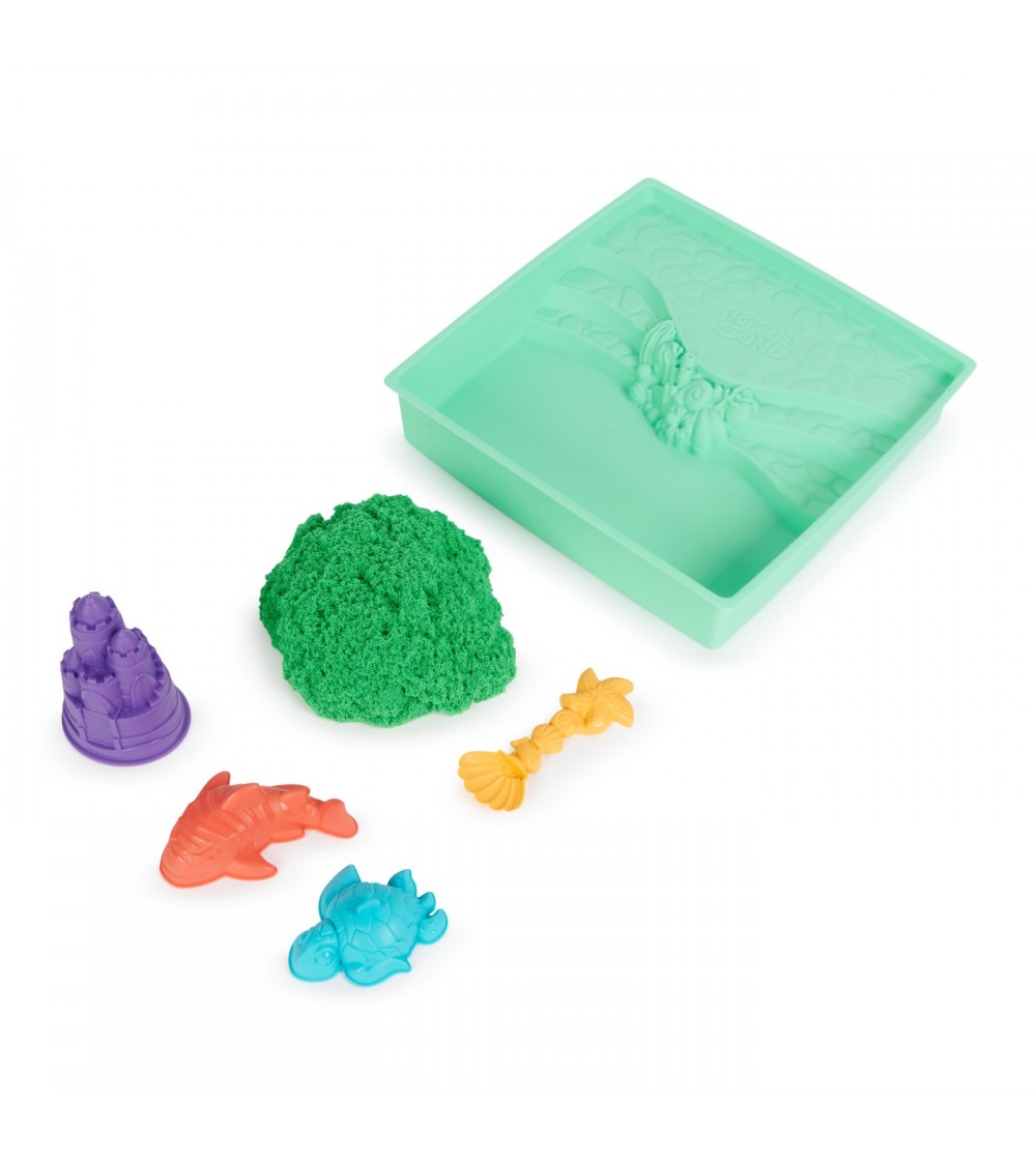 Nisip Kinetic set complet verde - Nisip kinetic