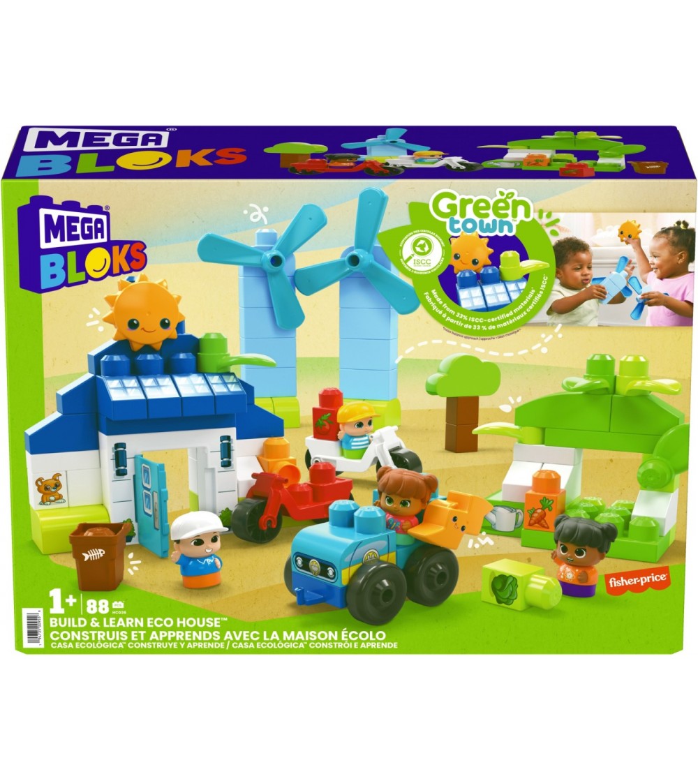 Mega Bloks, set constructie 92 piese - Jocuri construcție