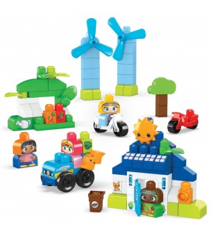 Mega Bloks, set constructie 92 piese - Jocuri construcție