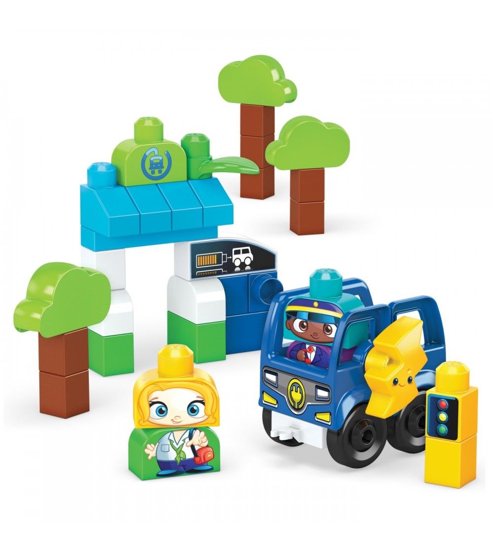 Mega Bloks, set constructie 34 piese - Jocuri construcție