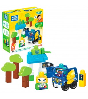 Mega Bloks, set constructie 34 piese - Jocuri construcție