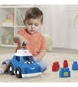 Mega Bloks first builders, vehicul Peter Police - Jocuri construcție