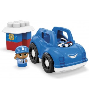 Mega Bloks first builders, vehicul Peter Police - Jocuri construcție