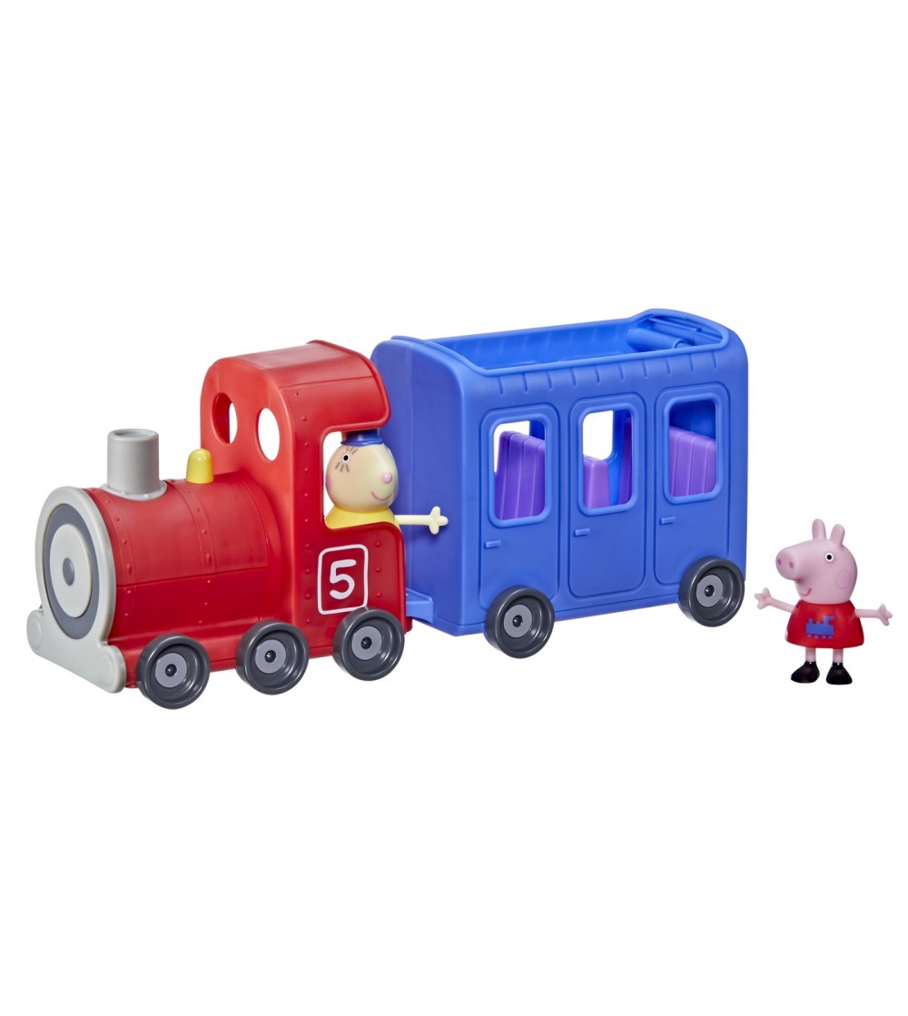 Peppa Pig trenul lui Miss Rabbit - Figurine Peppa Pig trenul lui Miss Rabbit - Figurine