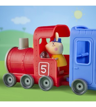 Peppa Pig trenul lui Miss Rabbit - Figurine Peppa Pig trenul lui Miss Rabbit - Figurine