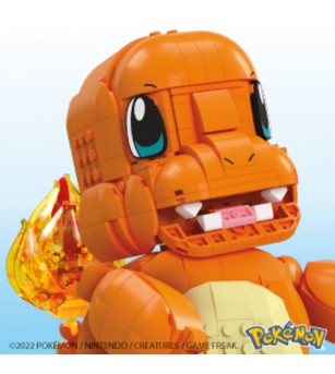 Pokemon Mega Construx Jumbo Charmander Salameche - Figurine