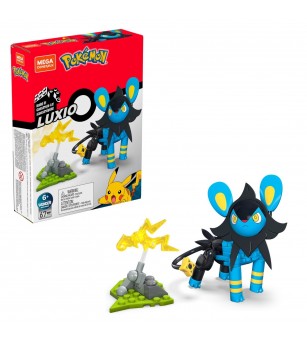 Pokemon Mega Construx Luxio - Figurine