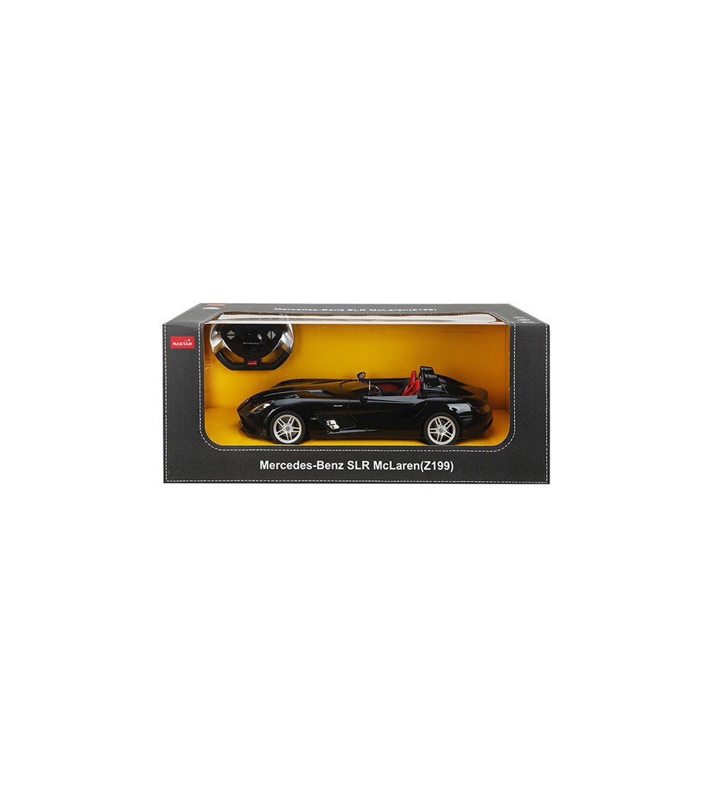 Masina cu telecomanda Mercedes-Benz SLR neagra scara 1 la 12 - Mașinuțe cu telecomandă Masina cu telecomanda Mercedes-Benz SLR neagra scara 1 la 12 - Mașinuțe cu telecomandă
