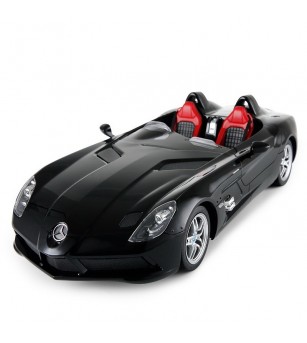 Masina cu telecomanda Mercedes-Benz SLR neagra scara 1 la 12 - Mașinuțe cu telecomandă Masina cu telecomanda Mercedes-Benz SLR neagra scara 1 la 12 - Mașinuțe cu telecomandă