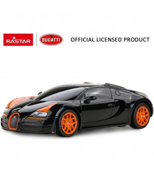 Masina cu telecomanda Bugatti Grand Sport Vitesse negru cu scara 1 la 18 - Mașinuțe cu telecomandă Masina cu telecomanda Bugatti Grand Sport Vitesse negru cu scara 1 la 18 - Mașinuțe cu telecomandă