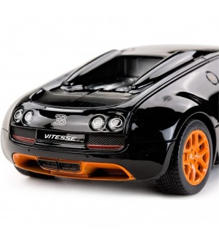 Masina cu telecomanda Bugatti Grand Sport Vitesse negru cu scara 1 la 18 - Mașinuțe cu telecomandă Masina cu telecomanda Bugatti Grand Sport Vitesse negru cu scara 1 la 18 - Mașinuțe cu telecomandă