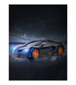 Masina cu telecomanda Bugatti Grand Sport Vitesse negru cu scara 1 la 18 - Mașinuțe cu telecomandă Masina cu telecomanda Bugatti Grand Sport Vitesse negru cu scara 1 la 18 - Mașinuțe cu telecomandă