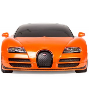 Masina cu telecomanda Bugatti Grand Sport Vitesse portocalie cu scara 1 la 18 - Mașinuțe cu telecomandă Masina cu telecomanda Bugatti Grand Sport Vitesse portocalie cu scara 1 la 18 - Mașinuțe cu telecomandă